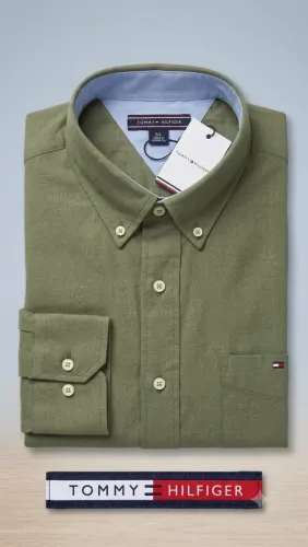 Camisa Tommy Hilfiger Manga Longa - Tamanho GG