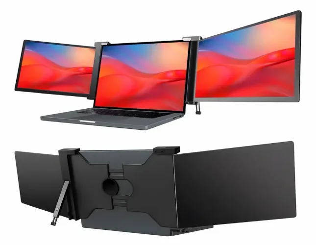 Monitor Portátil Duplo 14 Full Hd Ips Usb-c Hdmi Notebook
