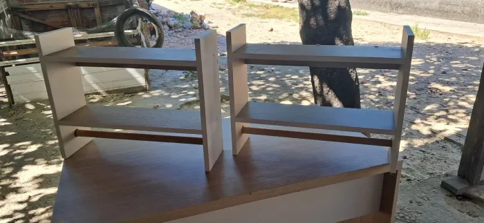 Porta tempero com barra em baixo para colocar pano