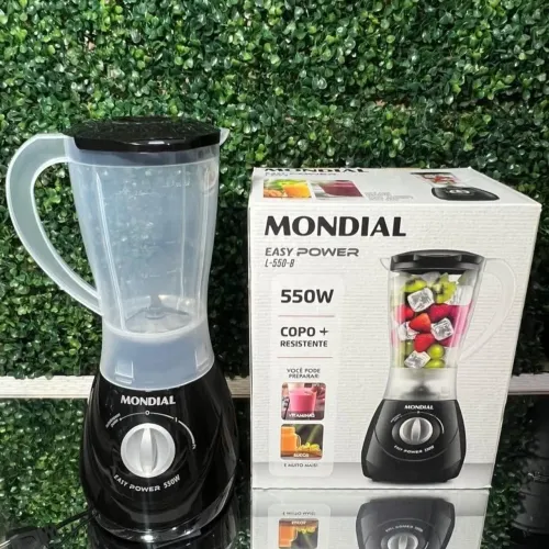 Liquidificador Mondial Easy Power 550W Novo na Caixa - Pronta Entrega