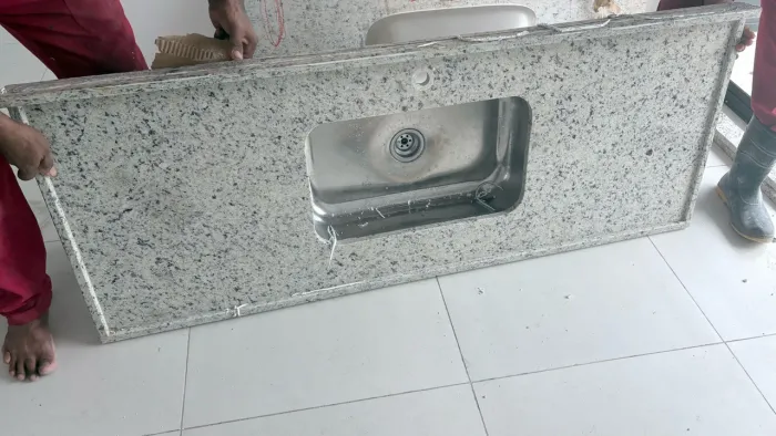 Bancada de mármore