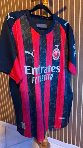 Camisa AC Milan, tamanho G, nova