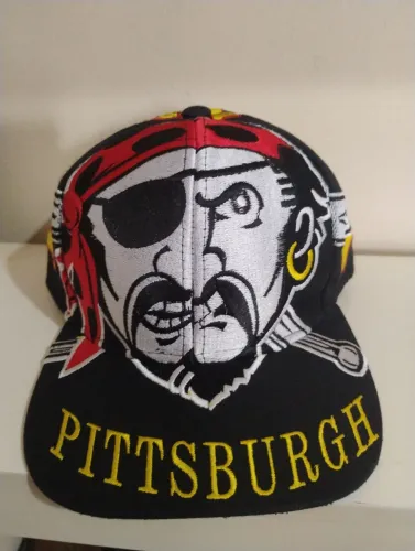 Boné Pittsburgh pirates.bone da Colômbia retrô . estilo vintage anos 90 