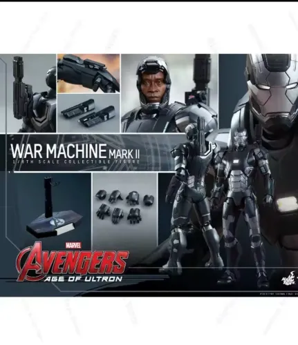 War machine iron man 2 hot toys 1/6