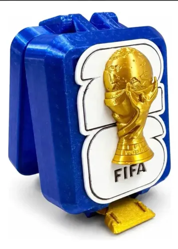 Caixa Guardar Figurinha Álbum Copa Do Mundo Coleção Brasil