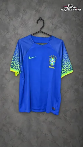 Camisa retrô Brasil Nike azul ? modelo 2022