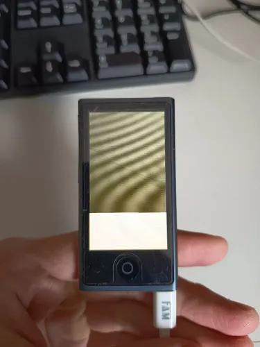 iPod Nano 7ª Geração Preto - Com Defeito | Para Reparo ou Peças