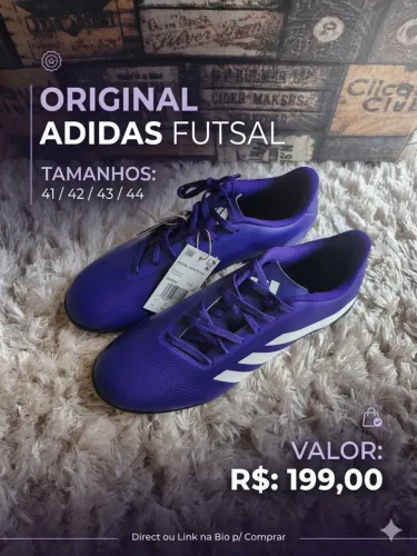 TAM.41/42/43/44 FUTSAL ORIGINAL ADIDAS 