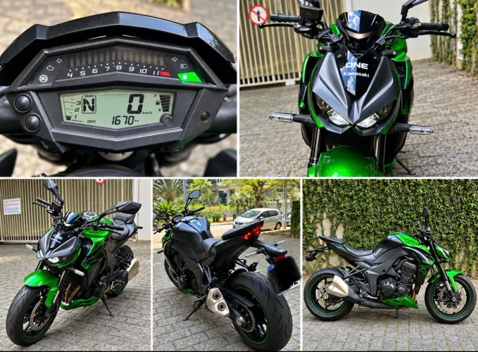 Kawasaki Z 1000 2023 - Baixo KM