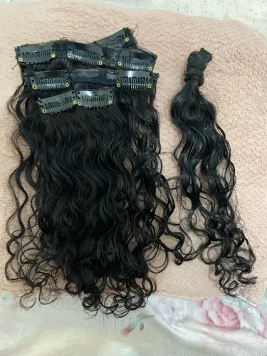 Mega hair cabelo humano cacheado 