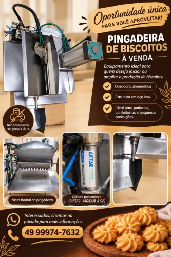 Vendo pingadeira de biscoito