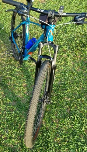 Bicicleta Audax ADX, aro 29, quadro 19, com peças originais shimano e pezinho