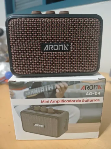 Mini amplificador sem fio aroma ag04