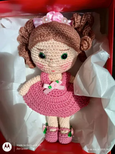 Boneca Amigurumi 