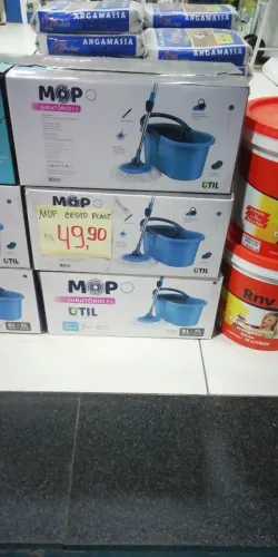 Mop de Limpeza e Faxina Giratório