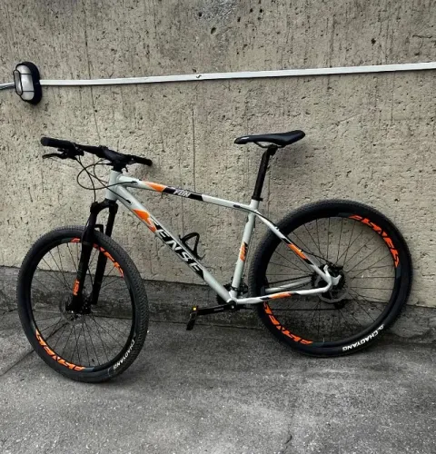Bicicleta Sense Fun Aro 29 - Cinza e Laranja