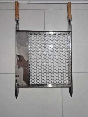 GRELHA GOURMET TODA EM INOX