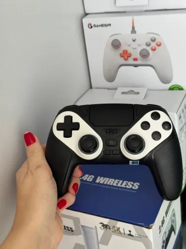 Controle PS5 TV PC Led RGB hall effect