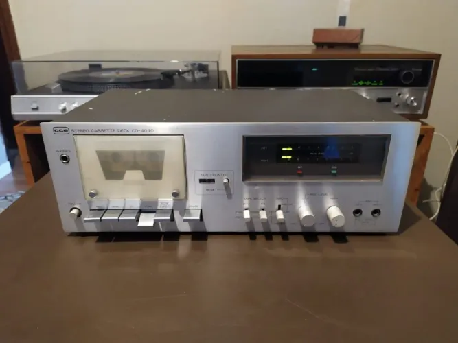 Tape deck CCE CD 4000 impecável 