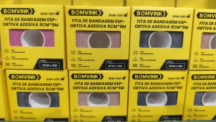 Fita da bandagem esportiva adesiva 5cm*5M
