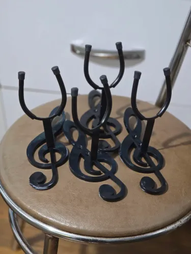 Suporte Parede Clave Sol Violão (Os 4 por 75 reais)