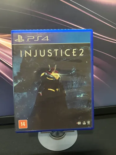 Jogo mídia física para PS4:Injustice 2