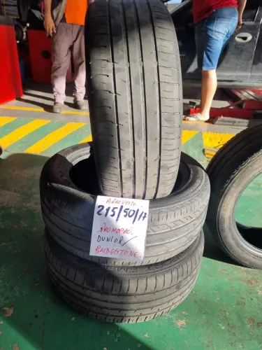Pneu 215/50/17 DUNLOP BRIDGESTONE