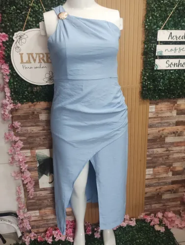 Vestido em viscose novo