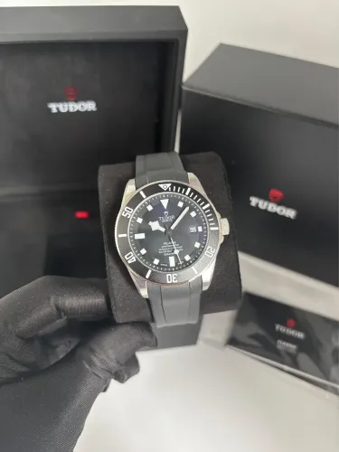 Relógio Masc Tudor - Black Bay - Borracha - Preto - Automático - 41- Safira - Prem AAA+