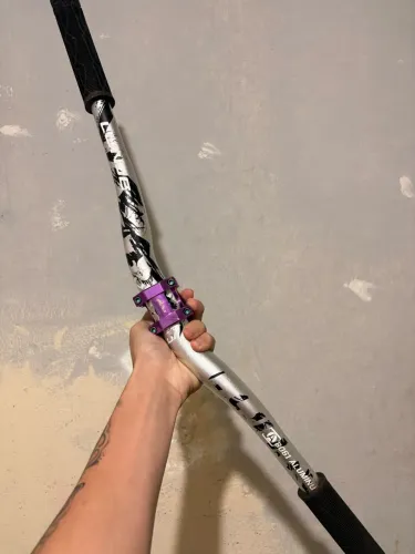 Guidão Lunge Prata