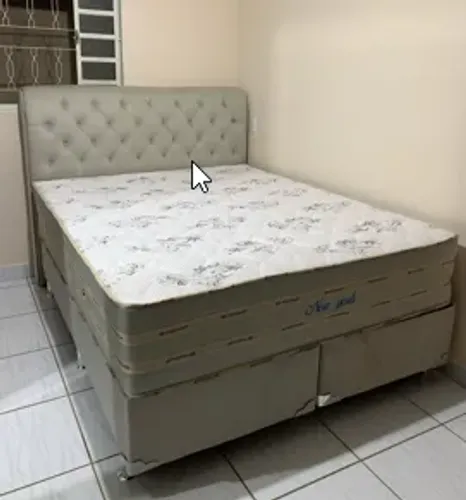 Cama box com composição estável