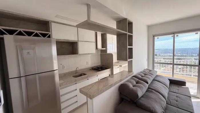 Apartamento 3 Quartos c/ Suíte no Jardins do Éden II | Último Andar | Semi Mobiliado | 2 V