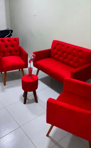Kit Poltronas e Sofá Super Luxo Disponível