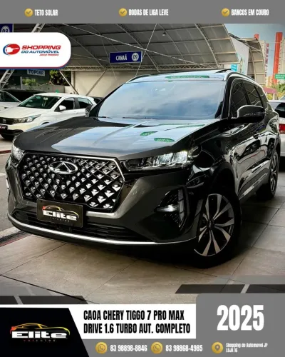 Chery Tiggo 7 Pro MAX Drive 1.6 Turbo 16V Aut. 2025