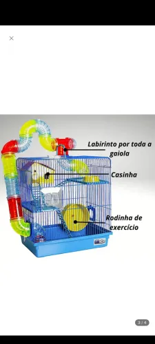 Gaiola para hamster