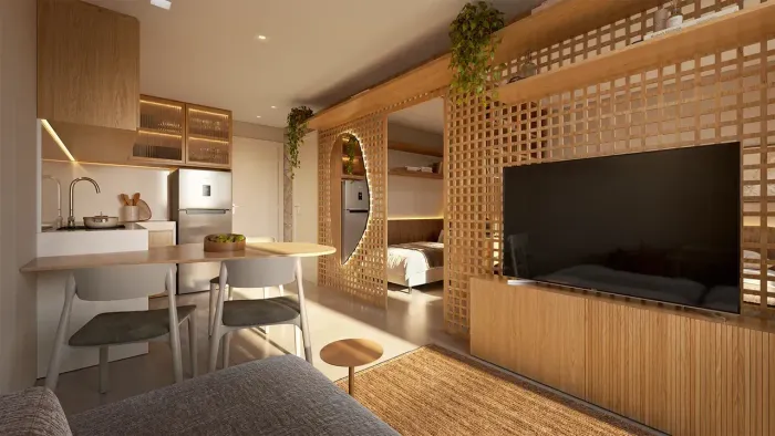 2 Quartos em Campas | Apartamento por R$ 372 Mil