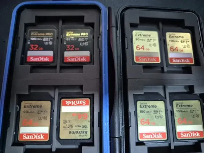 Cartões SD SanDisk Extreme e Extreme PRO - Originais