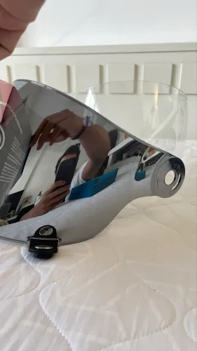 viseira capacete bell bullit original espelhada nova , ganha a transparente de brinde