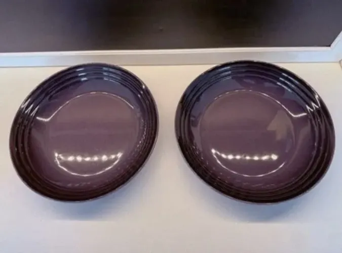 Set Pratos Fundos Violeta Le Creuset