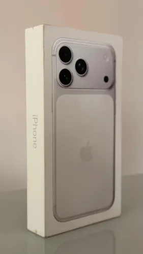 iPhone 17 Pro Max 256GB Novo Lacrado Branco/Prata