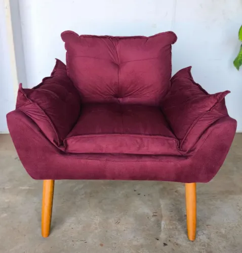 POLTRONA RECEPÇÃO SALÃO DE BELEZA, QUARTO - OPALA 