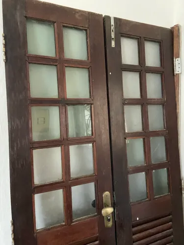 Porta jatobá aceito trocas