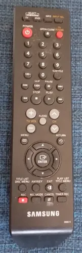Controle Remoto Gravador DVD Recorder De Mesa Samsung R-170