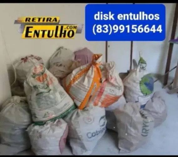 Retiramos seus entulhos