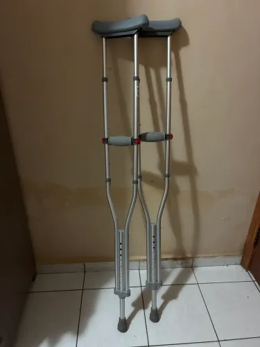 Muletas de alumínio