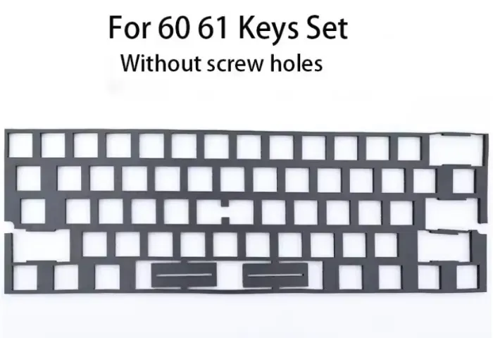 Foam de PCB e Plate teclado 60%
