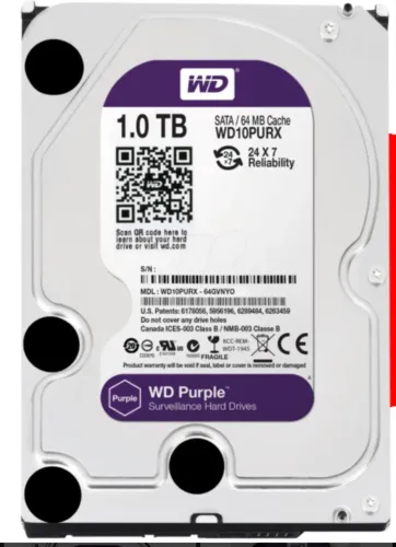 40 unidades de HD 1 TB Purple WD para CFTV. R$ 455,00 cada.