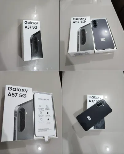 SAMSUNG A57 E DOIS A37 256GB/8GBLACRADO, C/ NOTA E 1 ANO DE GARANTIA.