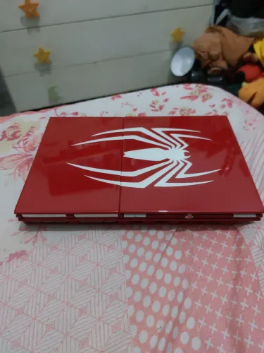 PS2 "Homem Aranha" com pintura automotiva 320 SSD