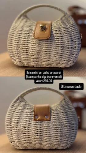 Bolsas artesanais de luxo 